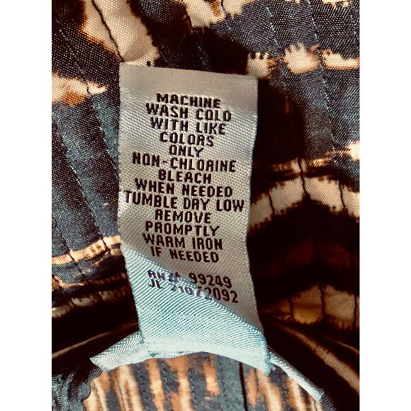 Catherines Reversible Quilted Jacket Animal Print / Neutral Women’s Plus Size 2X - Picture 4 of 5